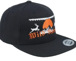 Ugly Christmas Logo Black Snapback - Ho-Ho-Hats