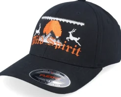 Ugly Christmas Logo Black Flexfit - Ho-Ho-Hats