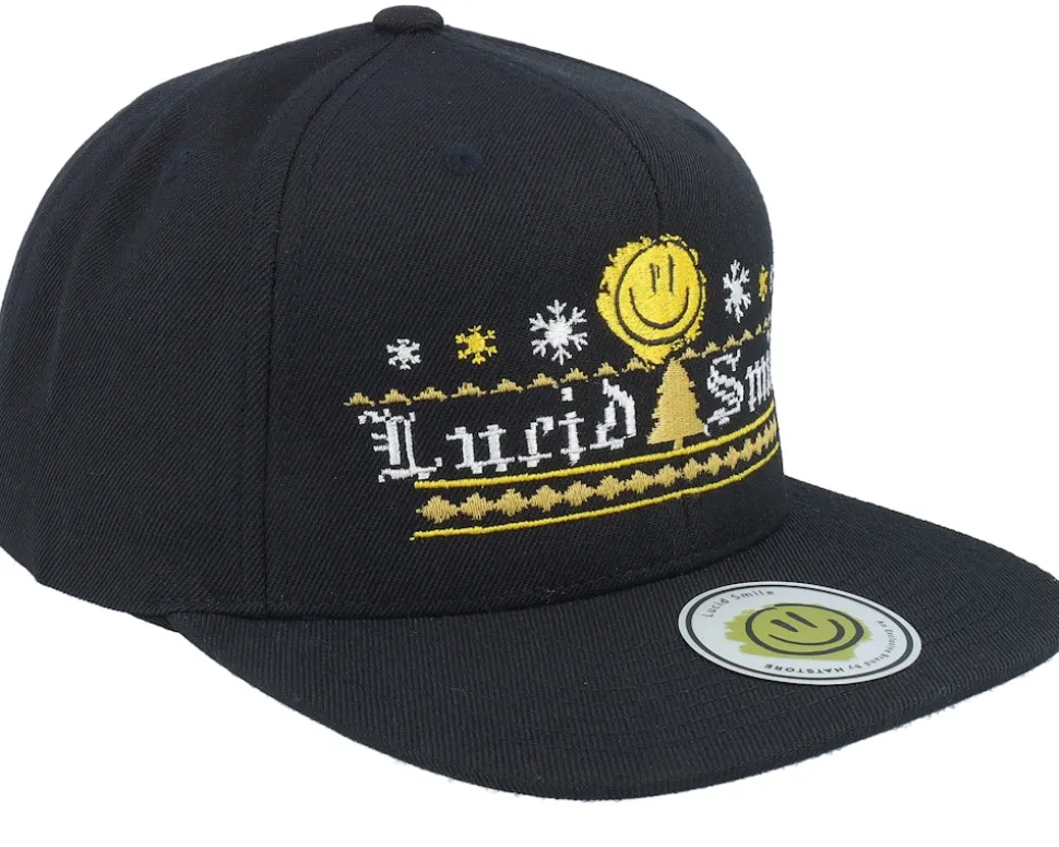 Ugly Christmas Logo Black Snapback - Ho-Ho-Hats