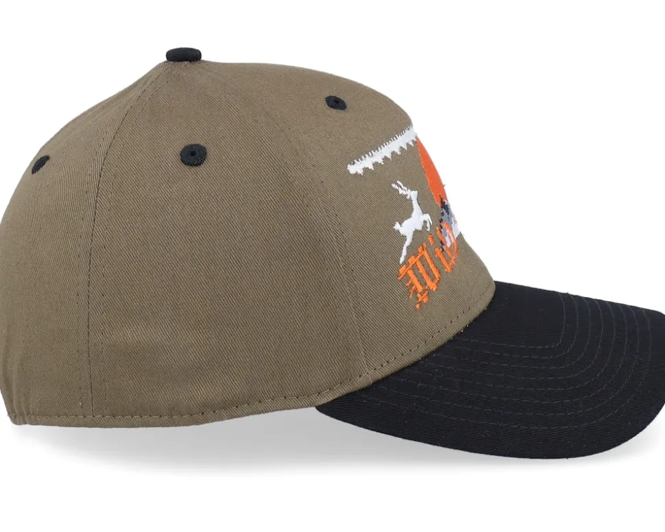 Ugly Christmas Logo Olive/Black Adjustable - Ho-Ho-Hats