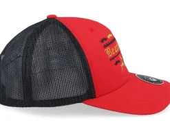 Ugly Christmas Logo Red/Black Trucker - Ho-Ho-Hats