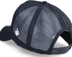 UK Ripped Flag Patch Tea Black Trucker - Iconic