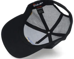 Ukrainian Flag Patch Sunflower Black Trucker - Iconic