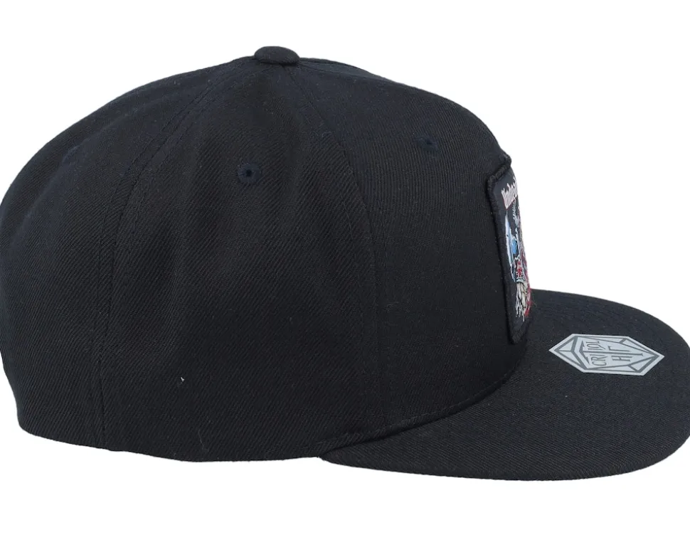 Undead Box Patch Black Snapback - Critiql Hit