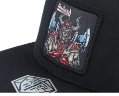 Undead Box Patch Black Snapback - Critiql Hit