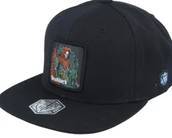 Undead Box Patch Black Snapback - Critiql Hit