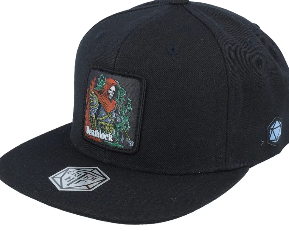 Undead Box Patch Black Snapback - Critiql Hit