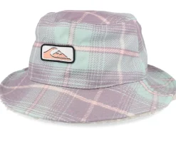 Uni Plaid Winter Grape Shake Bucket - Quiksilver