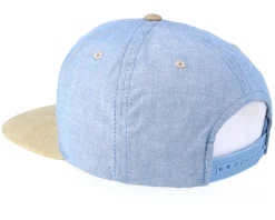 Unicorn Light Blue/Beige Suede Snapback - Unicorns