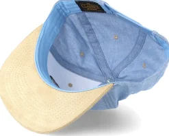 Unicorn Light Blue/Beige Suede Snapback - Unicorns