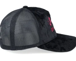 Unicorns Heart Velvet Black/Black A-frame Trucker - Unicorns