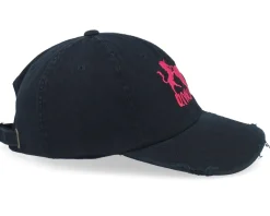 Unicorns Heart Black Destroyed Dad Cap - Unicorns