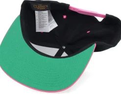 Unicorns Heart Black/Neon Pink Snapback - Unicorns