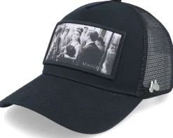 Unlimited Audrey Black A-Frame Trucker - Maggiore