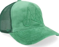 Unlimited M Logo Green Cap Trucker - Maggiore