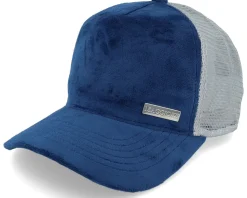 Unlimited Marine Blue Grey Net Trucker - Maggiore