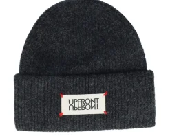 Unravel Classic Beanie Jet Black Cuff - Upfront