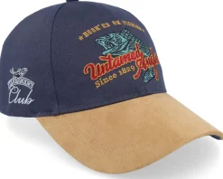 Untamed Angler 41 Organic Cotton Navy Adjustable - MJM Hats