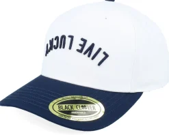 Upside Down Luck White/Navy Adjustable - Black Clover