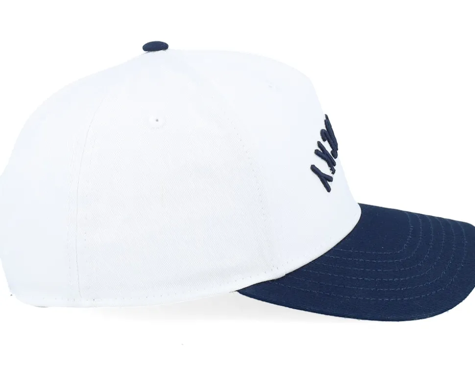 Upside Down Luck White/Navy Adjustable - Black Clover