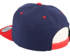 USA Badge Navy/Red Snapback - Iconic