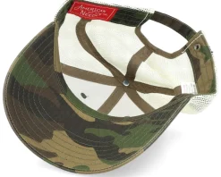 USA Ballpark Mesh Ivory/Camo Trucker - American Needle