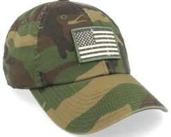 USA Ballpark Patch Camoflage Dad Cap - American Needle