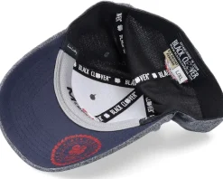 Usa Flag Heather Stretch Fit Grey Flexfit - Black Clover