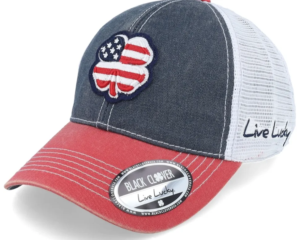 Usa Flag 2T Vintage Navy/Red/Usa Trucker - Black Clover