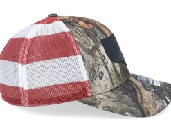 Usa Map Flag Black Patch Mossy Oak/Stars & Stripes - Iconic