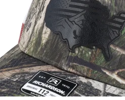 Usa Map Flag Black Patch Mossy Oak/Stars & Stripes - Iconic