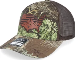 Usa Map Flag Brown Patch Realtree/Max-1 Xt/Brown Trucker - Iconic