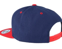 USA Navy/Red Snapback - Iconic