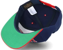 USA Navy/Red Snapback - Iconic
