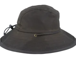 Utrecht Wax Cotton Brown Southwest Hat - MJM Hats