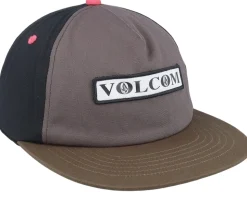 V Ent Hockey Dad Hat Pewter Snapback - Volcom