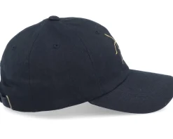 Vacation Cross Black Dad Cap Adjustable - Bacpakr