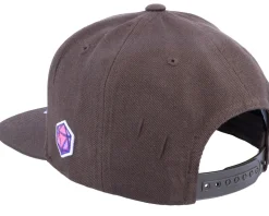 Vampire Overtake Patch Brown Snapback - Critiql Hit
