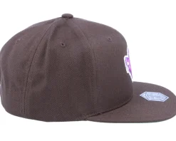 Vampire Overtake Patch Brown Snapback - Critiql Hit