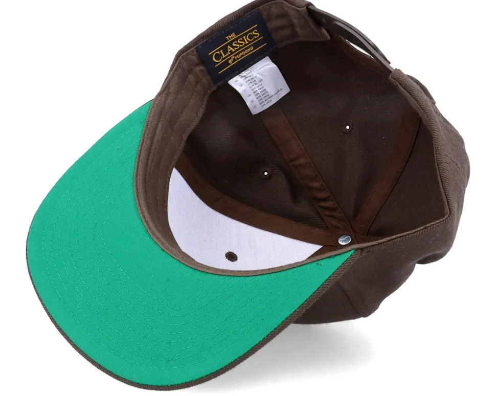 Vampire Overtake Patch Brown Snapback - Critiql Hit
