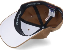 Vampire Overtake Patch Coyote Brown Flexfit - Critiql Hit