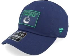 Vancouver Canucks Authentic Pro Rink Prime Blue Dad Cap - Fanatics