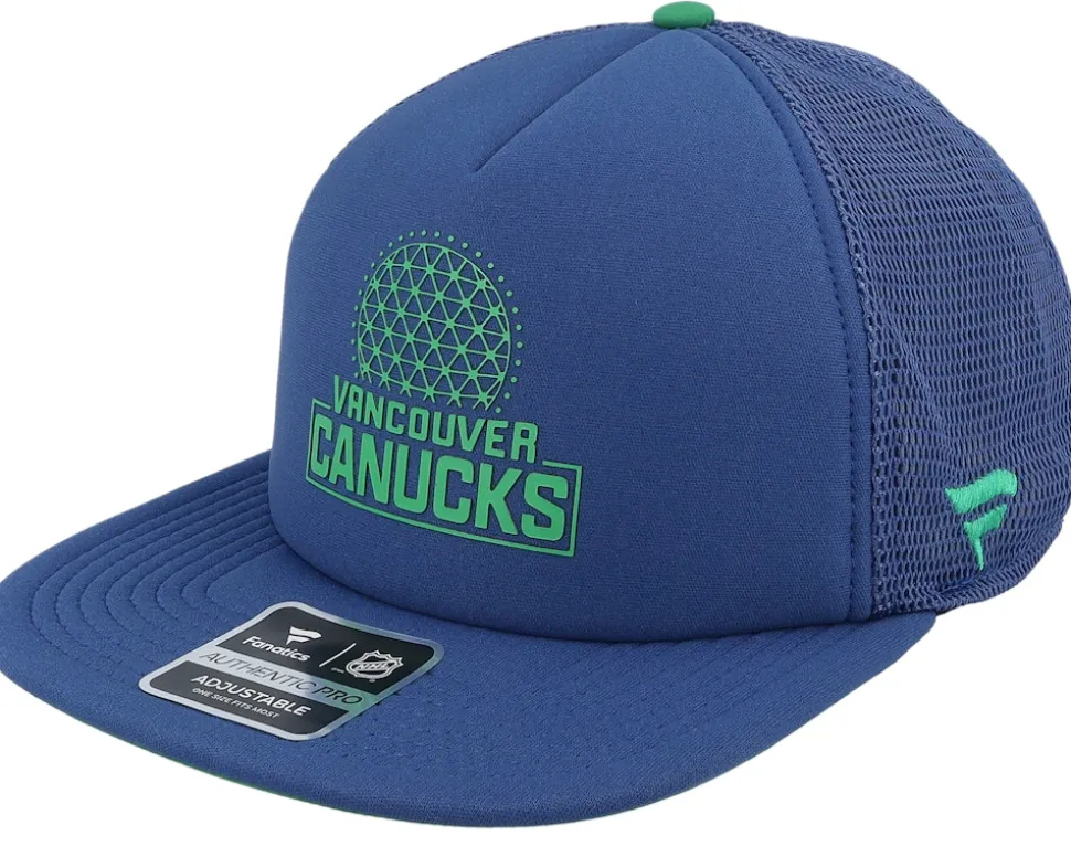 Vancouver Canucks Authentic Pro Rink Hometown Blue/Kelly Trucker - Fanatics