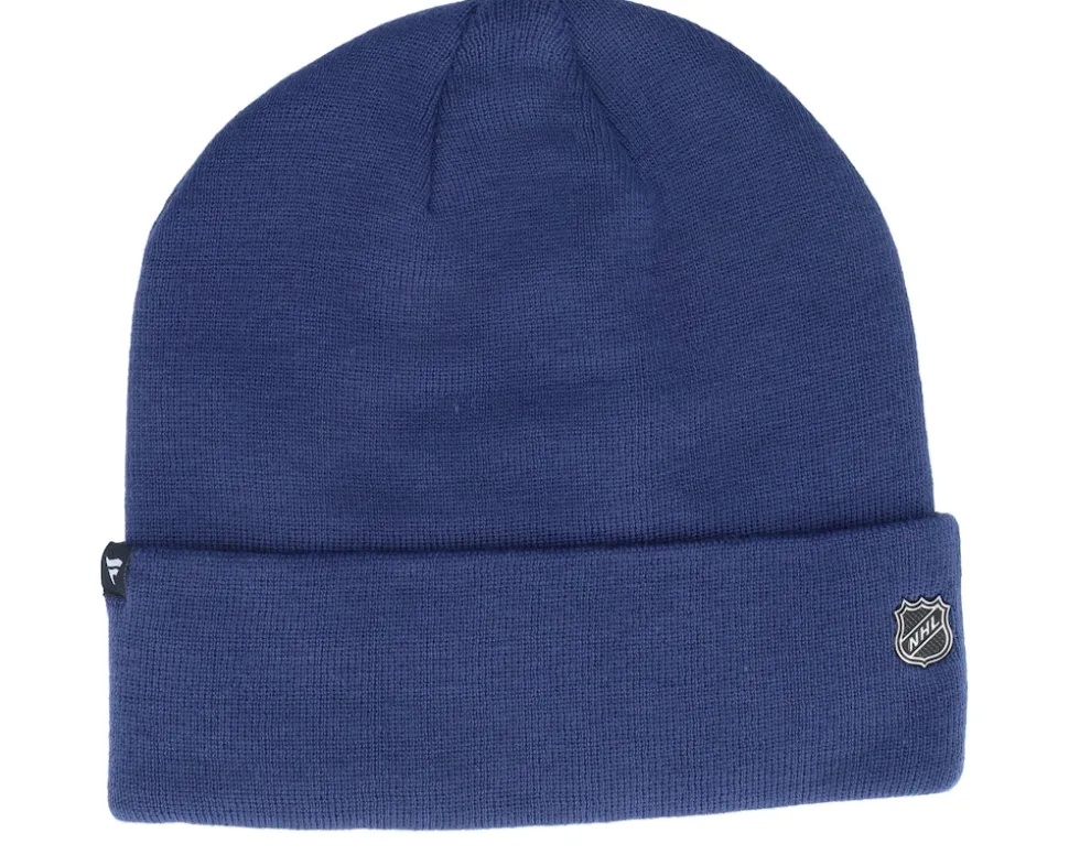 Vancouver Canucks Authentic Pro Prime Beanie Blue Cobalt Cuff - Fanatics