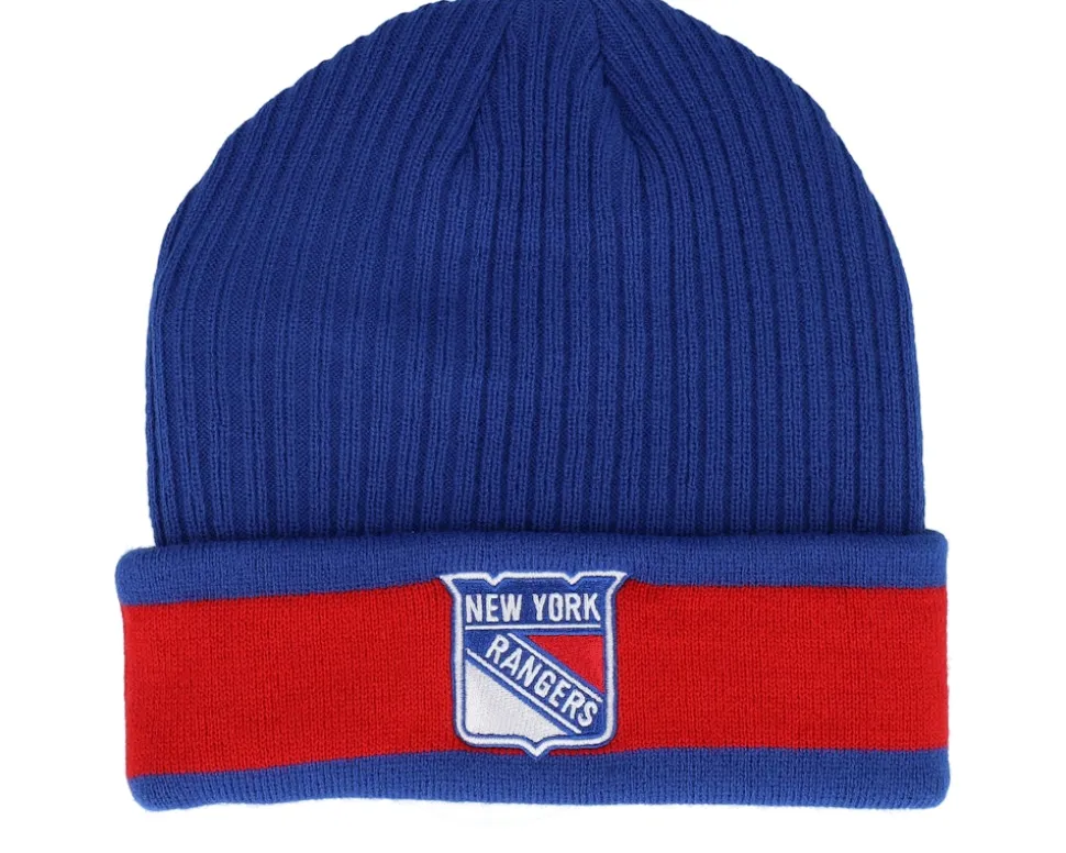 Vancouver Canucks Beanie Blue/Kelly Green Cuff - Fanatics