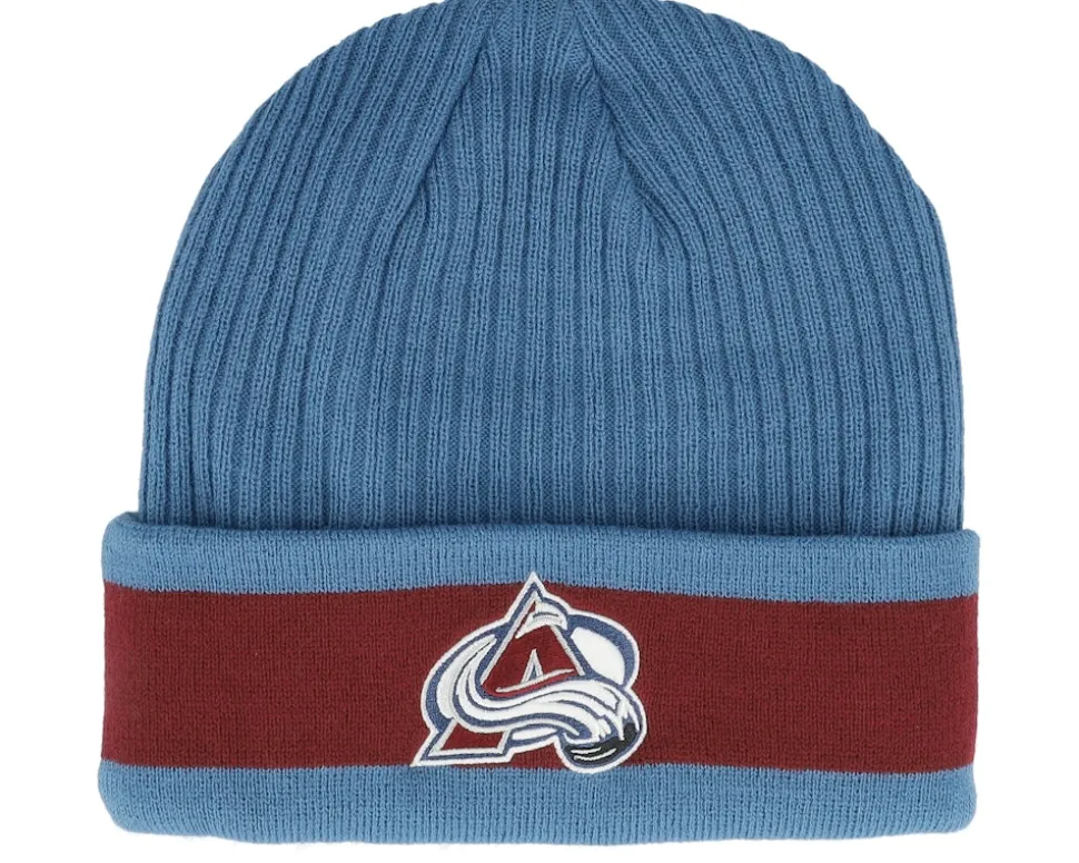 Vancouver Canucks Beanie Blue/Kelly Green Cuff - Fanatics