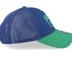 Vancouver Canucks Meshback Blue/Kelly Green Trucker - Fanatics
