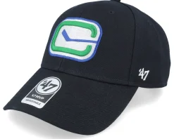 Vancouver Canucks Mvp Black/White Adjustable - 47 Brand