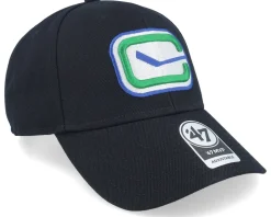 Vancouver Canucks Mvp Black/White Adjustable - 47 Brand
