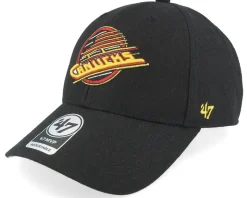 Vancouver Canucks Mvp Vintage Black/Yellow Adjustable - 47 Brand